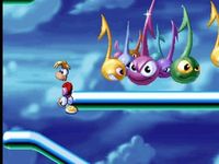 une photo d'Ã©cran de Rayman (Playstation) sur Sony Playstation